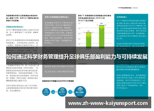 如何通过科学财务管理提升足球俱乐部盈利能力与可持续发展